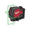 Tools & Equipment Milwaukee 3522-21 REDLITHIUM USB Rechargeable Green Cross W/ Plumb Points Laser