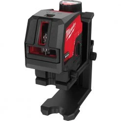 Milwaukee 3622-21 M12 12V Li-Ion Green Cross Line W/Plumb Points Laser Level Kit Tools & Equipment
