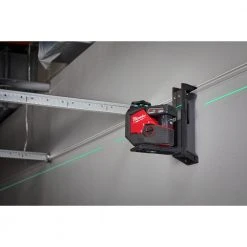 Milwaukee 3631-20 M12 360 Degree Green Beam Single Plane Laser - Bare Tool Tools & Equipment