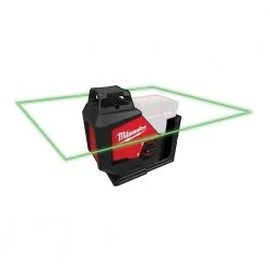 Milwaukee 3631-21 M12 360 Degree Green Beam Single Plane Laser Kit