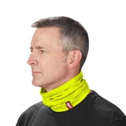 Milwaukee 423HV Multi-Functional Moisture Wicking Breathable Neck Gaiter- HI-VIS 10 Milwaukee 423HV Multi-Functional Moisture Wicking Breathable Neck Gaiter- HI-VIS