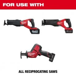 Tools & Equipment Milwaukee 48-00-5242 9" 6 TPI THE WRECKER W/ Carbide Teeth SAWZALL Blade - 1 PK 14 Tools & Equipment Milwaukee 48-00-5242 9