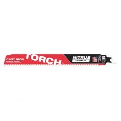 Milwaukee 48-00-5262 9" 7TPI The TORCH FOR CAST IRON W/ NITRUS CARBIDE - 1 PK Tools & Equipment