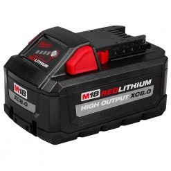 Milwaukee 48-11-1880 M18 18V 8.0Ah REDLITHIUM High Output Battery Pack Tools & Equipment