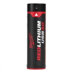 Milwaukee 48-11-2131 REDLITHIUM Lithium-Ion Rechargeable USB 3.0Ah Battery Tools & Equipment