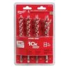 Milwaukee 48-13-0400 6-1/2" SPEED FEED Wood Bit Set with Double Wing Spurs - 4 PC 1 Tools & Equipment Milwaukee 48-13-0400 6-1/2" SPEED FEED Wood Bit Set W/ Double Wing Spurs - 4 PC