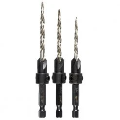 Milwaukee 48-13-5003 #6/#8/#10 Steel Countersink Set - 3 Piece