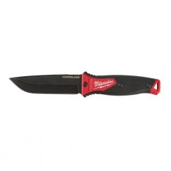 Milwaukee 48-22-1928 5" HARDLINE Fixed Blade Knife W/ Multi Position Sheath Tools & Equipment