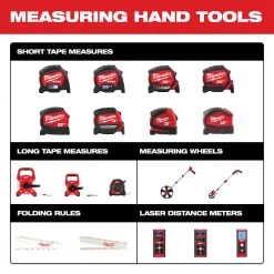 Milwaukee 48-22-6816 16' Compact Heavy Duty Auto Lock Tape