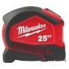 Milwaukee 48-22-6825 25' Compact Heavy Duty Auto Lock Tape