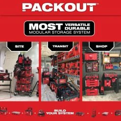 Tools & Equipment Milwaukee 48-22-8310 10-Inch 28-Pocket Ballistic Material Packout Tote