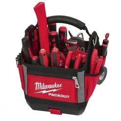 Tools & Equipment Milwaukee 48-22-8310 10-Inch 28-Pocket Ballistic Material Packout Tote