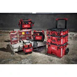 Milwaukee 48-22-8320 20-Inch 32-Pocket Ballistic Material Packout Tote Tools & Equipment