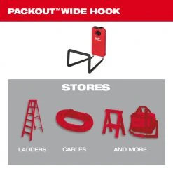 Tools & Equipment Milwaukee 48-22-8332 PACKOUT Reinforced Wide Hook