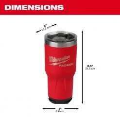 Tools & Equipment Milwaukee 48-22-8393R PACKOUT 30 OZ Durable Twist Lock Tumbler 16 Tools & Equipment Milwaukee 48-22-8393R PACKOUT 30 OZ Durable Twist Lock Tumbler
