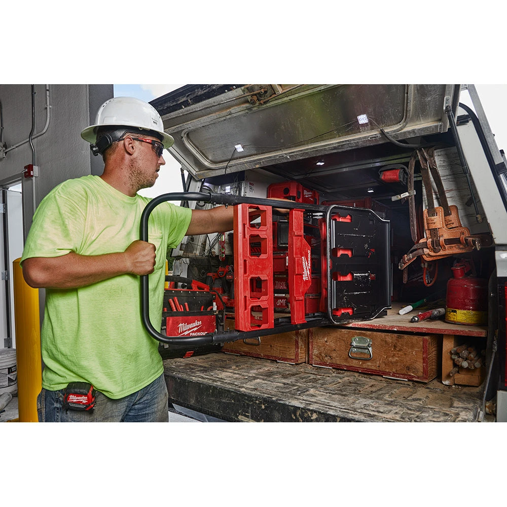 Milwaukee 48-22-8415 PACKOUT Heavy Duty 2-Wheel Cart W/ 400 Lb Weight Capacity Tools & Equipment 8 Milwaukee 48-22-8415 PACKOUT Heavy Duty 2-Wheel Cart W/ 400 Lb Weight Capacity Tools & Equipment