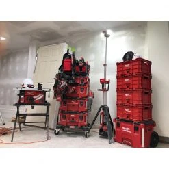 Tools & Equipment Milwaukee 48-22-8426 250-Pound Capacity Polymer Packout Rolling Tool Box