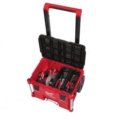 Tools & Equipment Milwaukee 48-22-8426 250-Pound Capacity Polymer Packout Rolling Tool Box