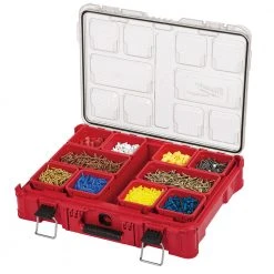 Tools & Equipment Milwaukee 48-22-8430 10-Bin Impact Resistant Polymer Packout Organizer