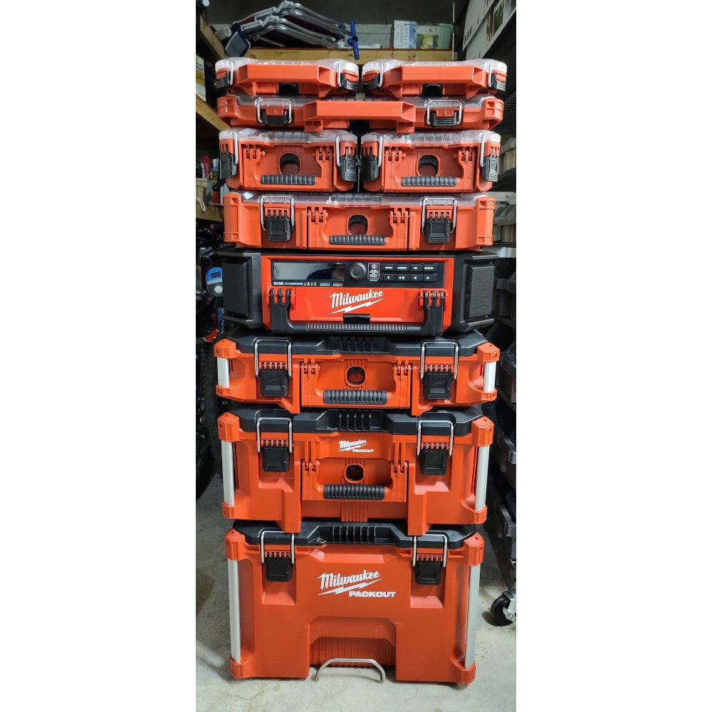 Milwaukee 48-22-8436 5-Compartment PACKOUT Compact Low-Profile Tool Organizer Tools & Equipment 8 Milwaukee 48-22-8436 5-Compartment PACKOUT Compact Low-Profile Tool Organizer Tools & Equipment