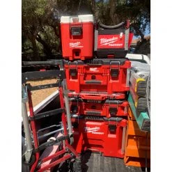Tools & Equipment Milwaukee 48-22-8460 PACKOUT 16 Quart Hard Sided Impact Resistant Compact Cooler