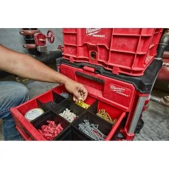 Milwaukee 48-22-8472 PACKOUT 2 Drawer Tool Box Durable Dividers