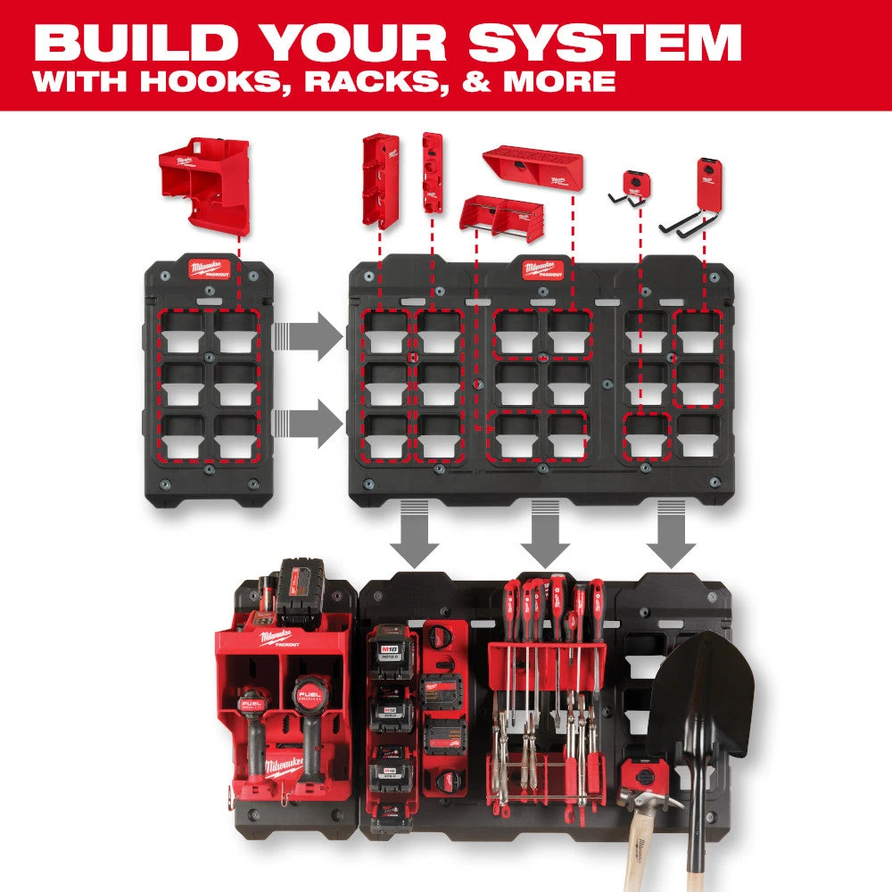 Tools & Equipment Milwaukee 48-22-8486 PACKOUT Compact Durable Mounting Plate 7 Tools & Equipment Milwaukee 48-22-8486 PACKOUT Compact Durable Mounting Plate