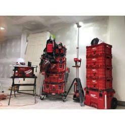 Tools & Equipment Milwaukee 48-22-84PKIT PACKOUT Heavy Duty Polymer Tool Box Combo Kit