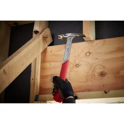 Milwaukee 48-22-9022 22oz Milled Face Framing Hammer W/ I-Beam Handle Tools & Equipment