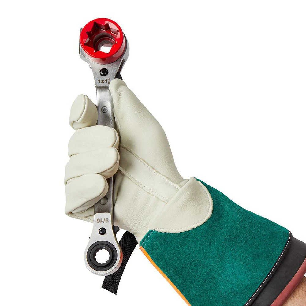 Milwaukee 48-22-9216 Lineman's 5-in-1 Ratcheting Wrench Tools & Equipment 6 Milwaukee 48-22-9216 Lineman's 5-in-1 Ratcheting Wrench Tools & Equipment