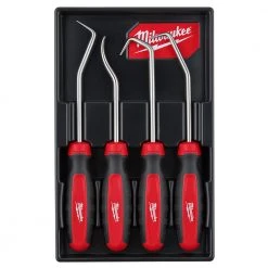 Milwaukee 48-22-9217 All Metal Durabel Core Hose Pick Set - 4 PC