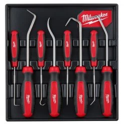 Milwaukee 48-22-9218 All Metal Durable Core Hook / Pick Set - 8 PC