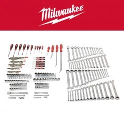 Milwaukee 48-22-9489 Heavy Duty Metric/SAE Mechaincs Tool Set 191 PC