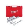 Tools & Equipment Milwaukee 48-22-9510 1/2" Drive Metric Ratchet And Socket Set - 28 PC