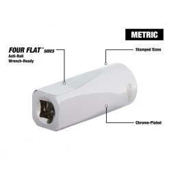 Tools & Equipment Milwaukee 48-22-9510 1/2" Drive Metric Ratchet And Socket Set - 28 PC