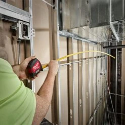 Tools & Equipment Milwaukee 48-22-9725M 25 Foot Magnetic STUD Tape Measure