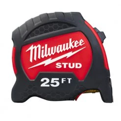 Tools & Equipment Milwaukee 48-22-9725 25 Foot STUD Tape Measure