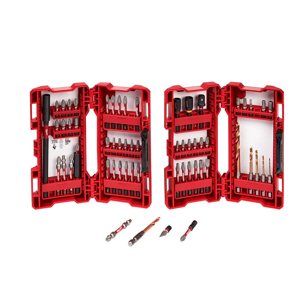Milwaukee 48-32-4029 SHOCKWAVE Impact Duty Drill/Drive Set - 60 PC Tools & Equipment 3 Milwaukee 48-32-4029 SHOCKWAVE Impact Duty Drill/Drive Set - 60 PC Tools & Equipment