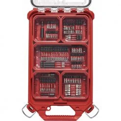 Milwaukee 48-32-4082 PACKOUT Organizer SHOCKWAVE Driver Bit Packout Kit - 100 Pc 8 Milwaukee 48-32-4082 PACKOUT Organizer SHOCKWAVE Driver Bit Packout Kit - 100 Pc