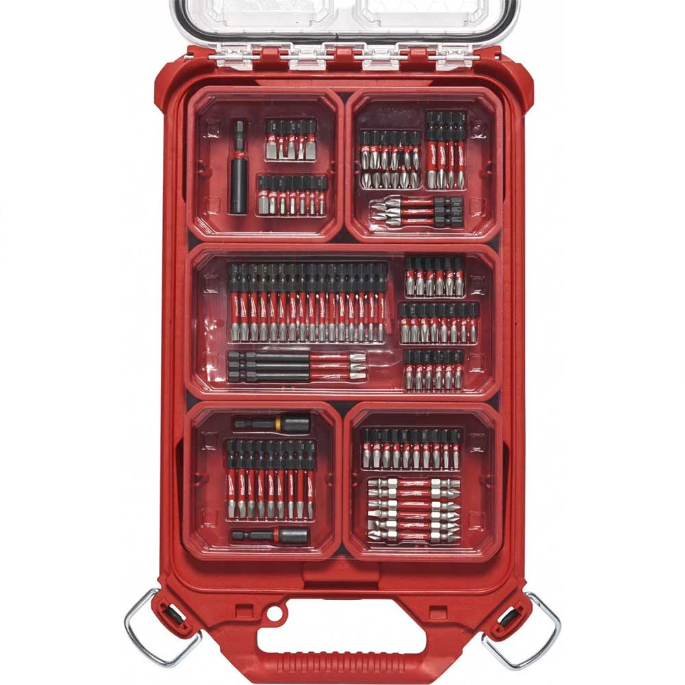 Milwaukee 48-32-4082 PACKOUT Organizer SHOCKWAVE Driver Bit Packout Kit - 100 Pc 5 Milwaukee 48-32-4082 PACKOUT Organizer SHOCKWAVE Driver Bit Packout Kit - 100 Pc