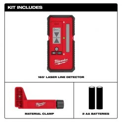 Milwaukee 48-35-1211 165' Cordless Impact Resistant Laser Line Detector