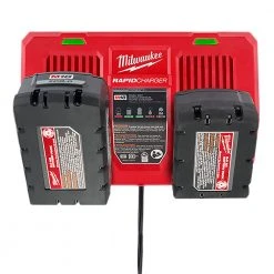 Milwaukee 48-59-1802 REDLINK M18 Dual Bay Simultaneous Rapid Charger