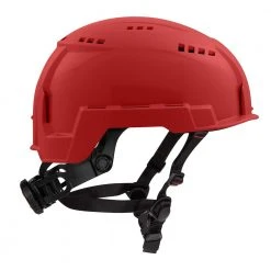 Tools & Equipment Milwaukee 48-73-1309 Red Vented Class E Type 2 Safety Helmet W/ BOLT