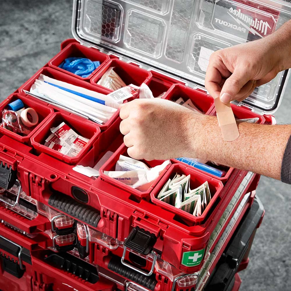 Milwaukee 48-73-8430 PACKOUT Class B Type III Durable First Aid Kit - 204 PC Tools & Equipment 14 Milwaukee 48-73-8430 PACKOUT Class B Type III Durable First Aid Kit - 204 PC Tools & Equipment