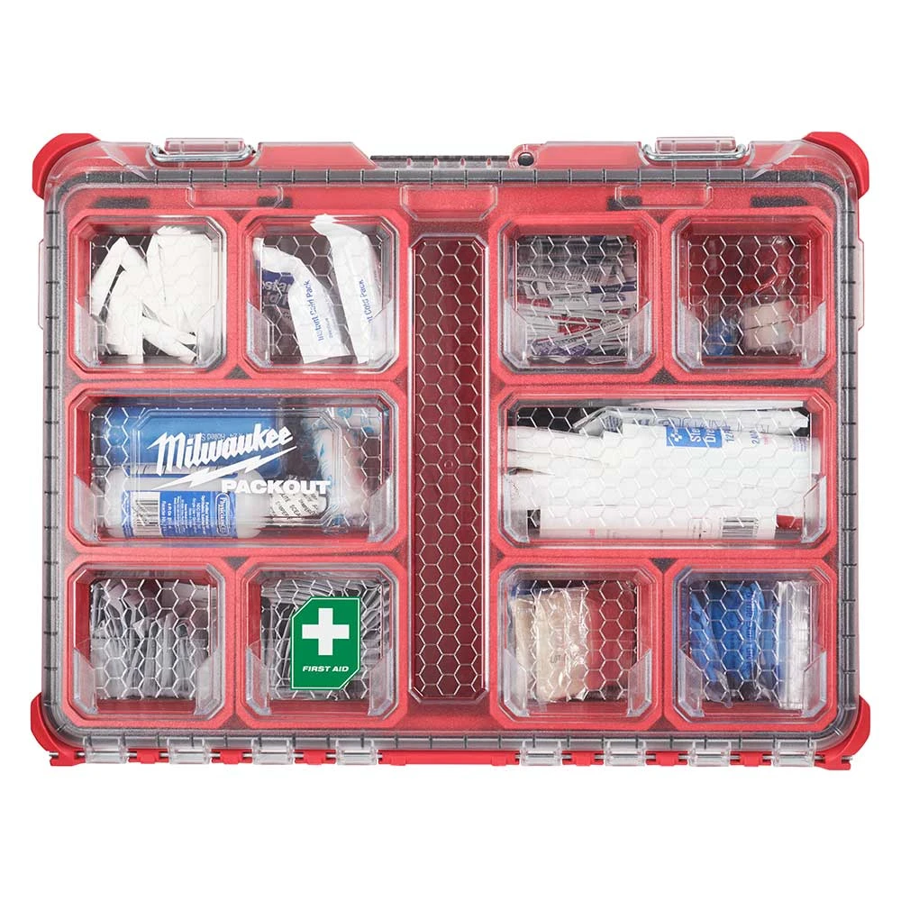 Milwaukee 48-73-8430 PACKOUT Class B Type III Durable First Aid Kit - 204 PC Tools & Equipment 10 Milwaukee 48-73-8430 PACKOUT Class B Type III Durable First Aid Kit - 204 PC Tools & Equipment