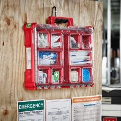 Milwaukee 48-73-8430 PACKOUT Class B Type III Durable First Aid Kit - 204 PC Tools & Equipment 22 Milwaukee 48-73-8430 PACKOUT Class B Type III Durable First Aid Kit - 204 PC Tools & Equipment