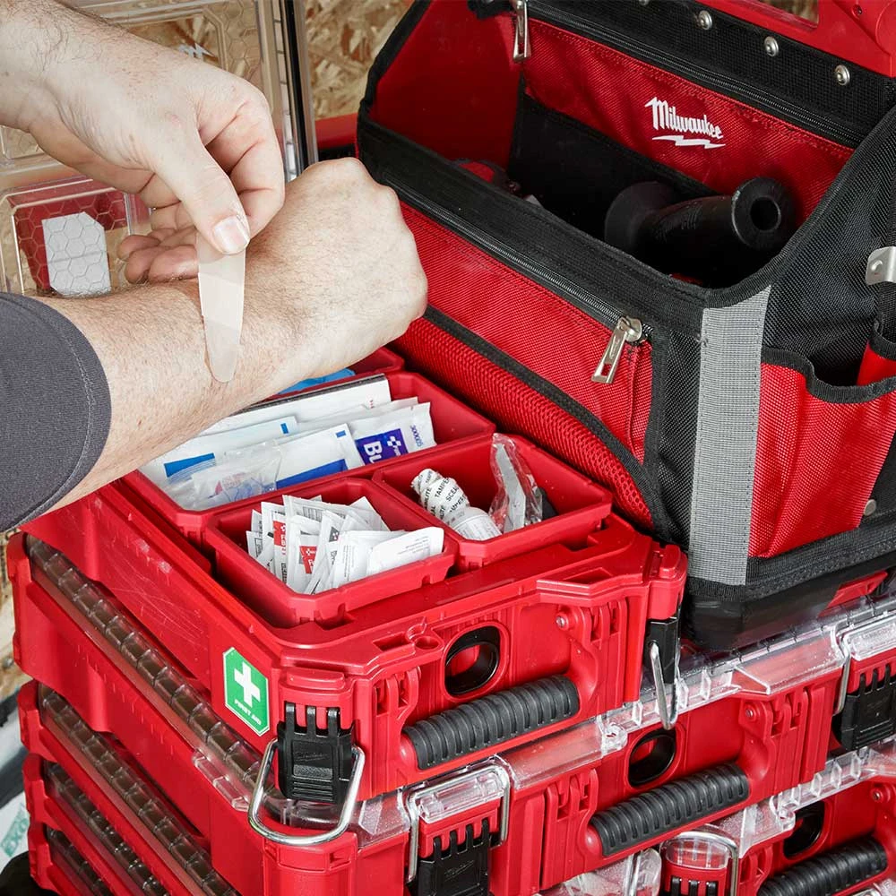 Milwaukee 48-73-8435 PACKOUT Class A Type III Durable First Aid Kit - 76 PC Tools & Equipment 14 Milwaukee 48-73-8435 PACKOUT Class A Type III Durable First Aid Kit - 76 PC Tools & Equipment