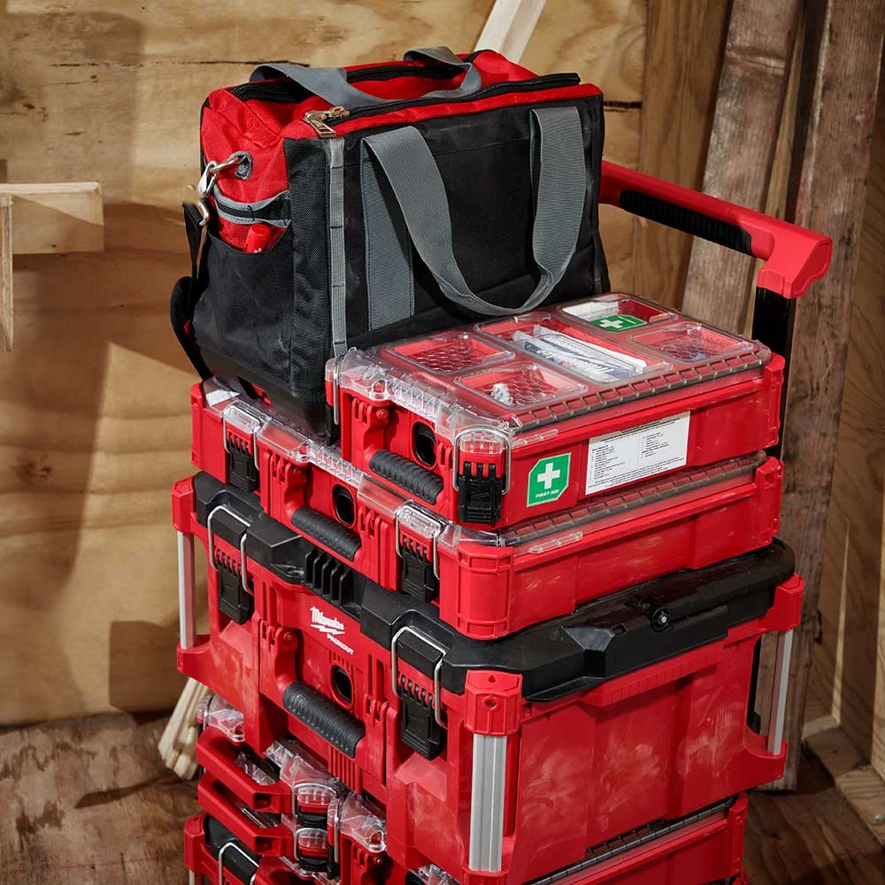 Milwaukee 48-73-8435 PACKOUT Class A Type III Durable First Aid Kit - 76 PC Tools & Equipment 11 Milwaukee 48-73-8435 PACKOUT Class A Type III Durable First Aid Kit - 76 PC Tools & Equipment