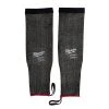 Tools & Equipment Milwaukee 48-73-9051B 18" Cut Level 5 Protective Sleeves - 12 PK