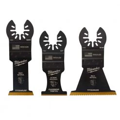 Milwaukee 49-10-9005 OPEN-LOK Oscillating Multi-Tool Variety Blade Set Kit -3 PC